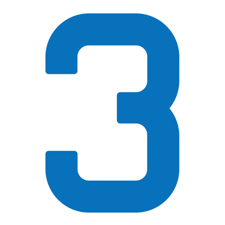 Números de vela 23,5 cm para ILCA 4 y Optimist