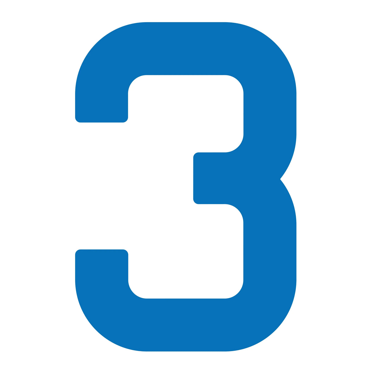 Números de vela 30,5 cm para ILCA 6 y ILCA 7