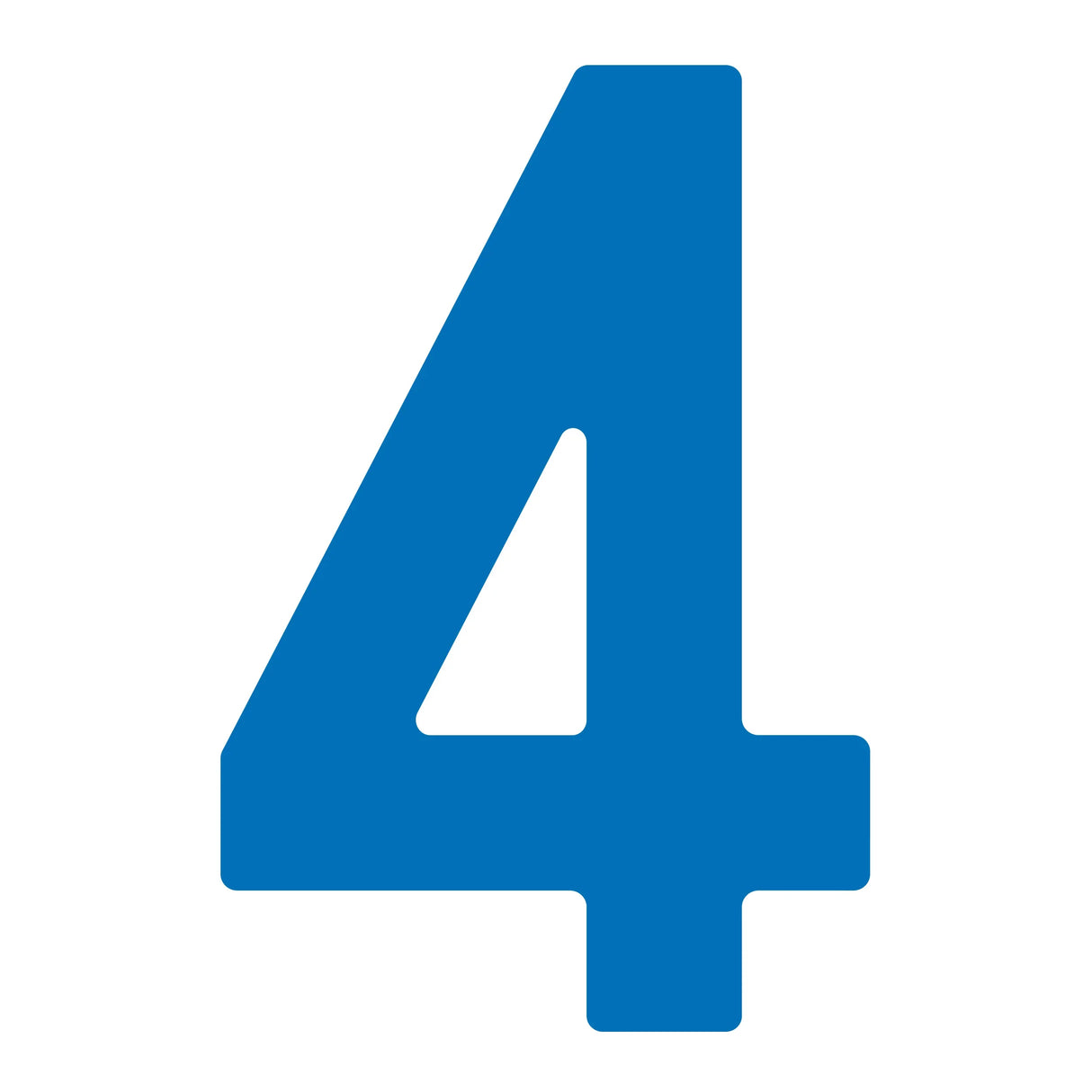 Números de vela 30,5 cm para ILCA 6 y ILCA 7