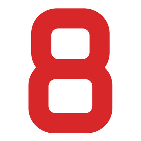 Números de vela 30,5 cm para ILCA 6 y ILCA 7