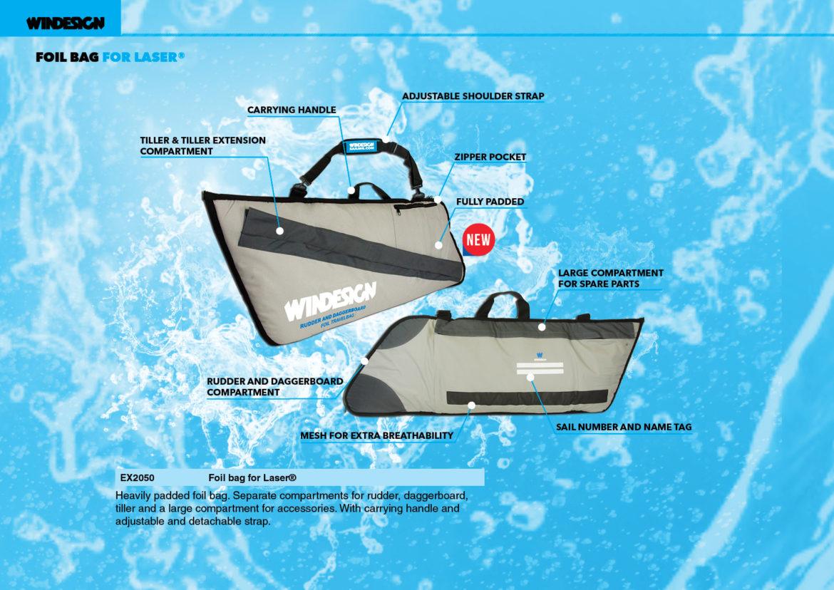 Funda de timón y orza Windesign para ILCA