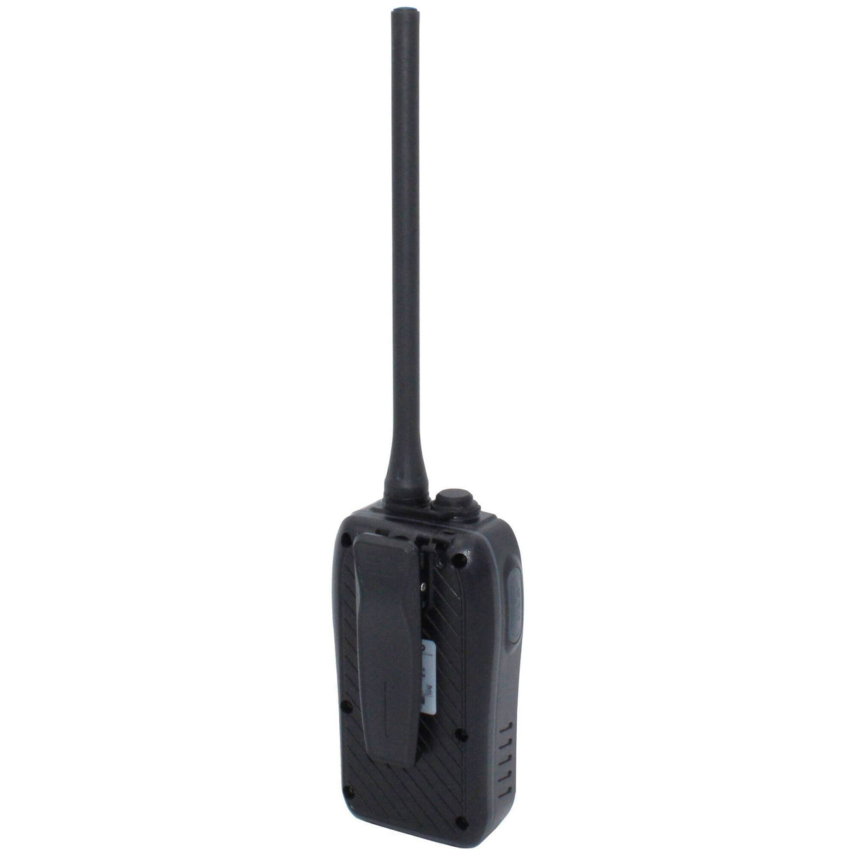 VHF portátil Plastimo SX-350 — vista trasera