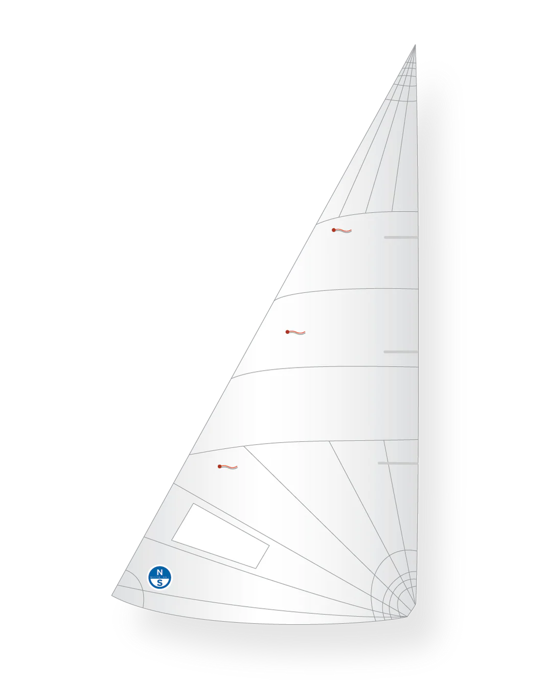 Foque North Sails 420 J-14 — foque para brazas interiores clase 420