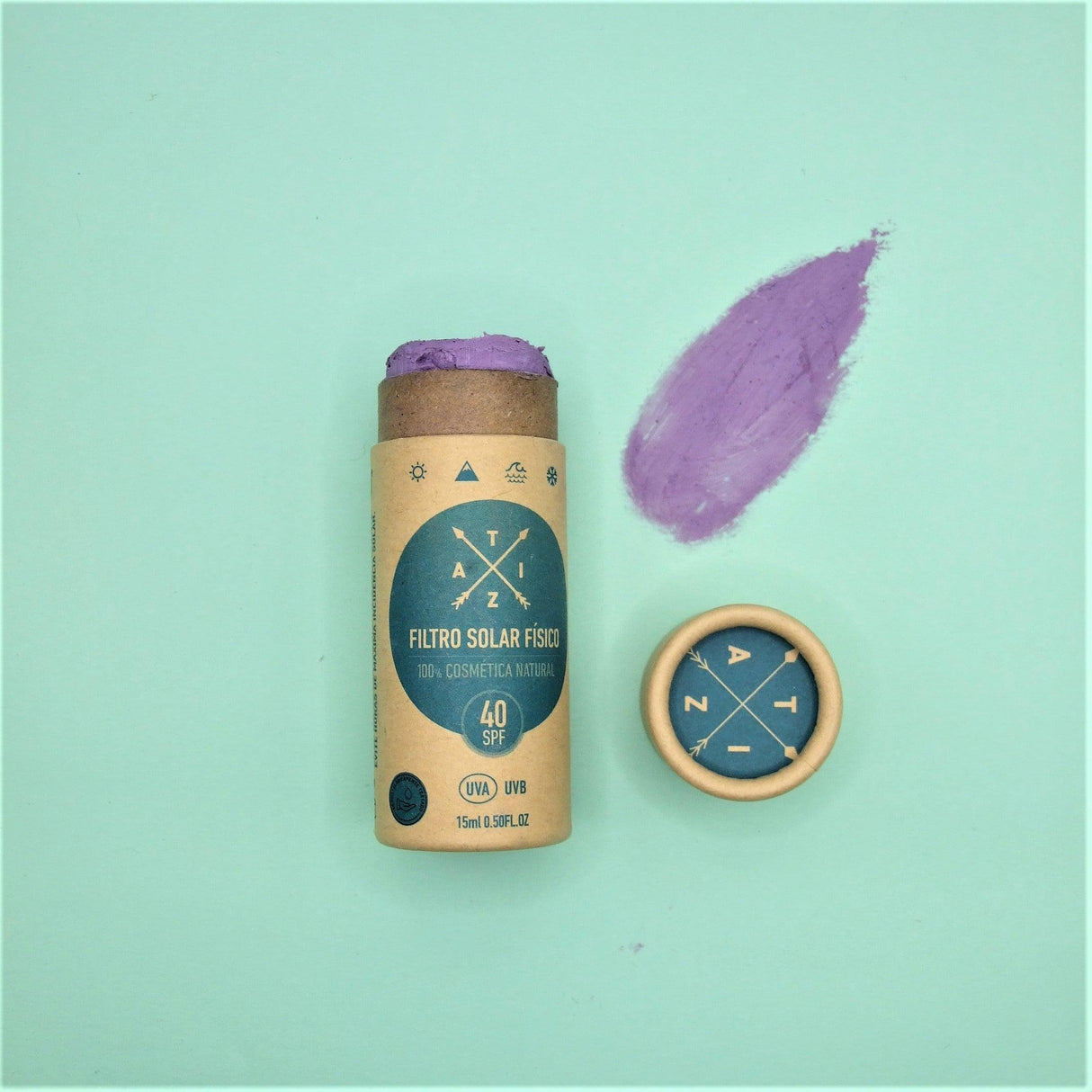 Protección solar Tiza Stick Natural