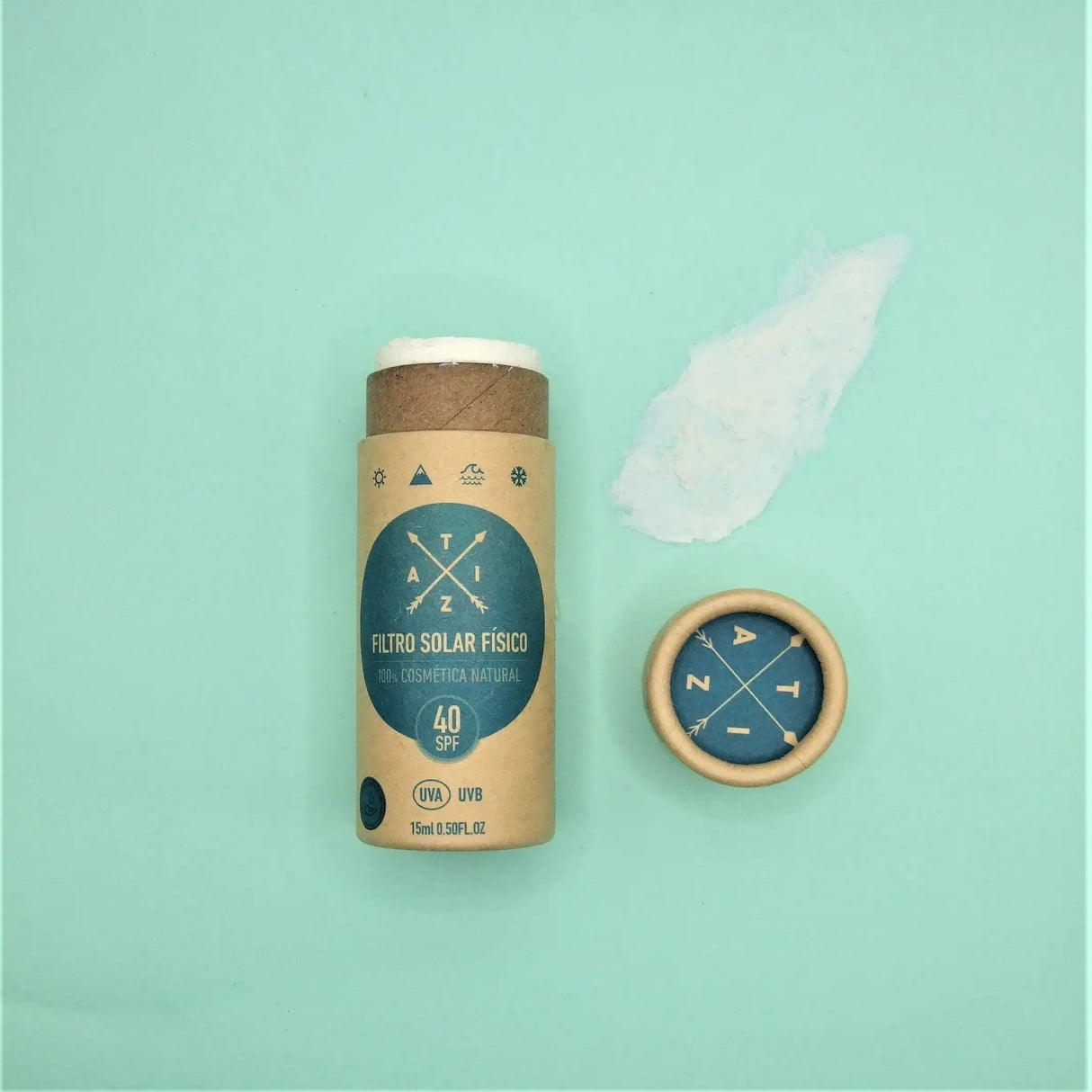 Protección solar Tiza Stick Natural 2