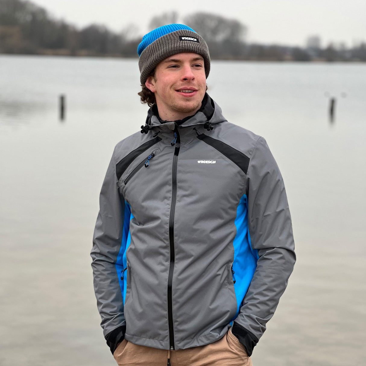 Chaqueta con capucha 10K Windesign Sailing