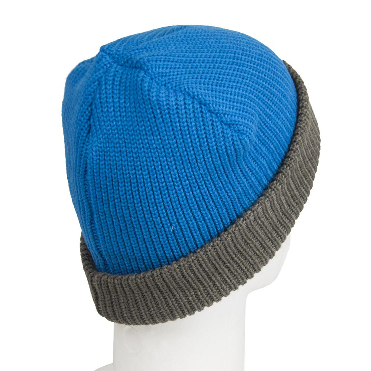 Gorro adulto de punto flotante Windesign — detalle logo Windesign