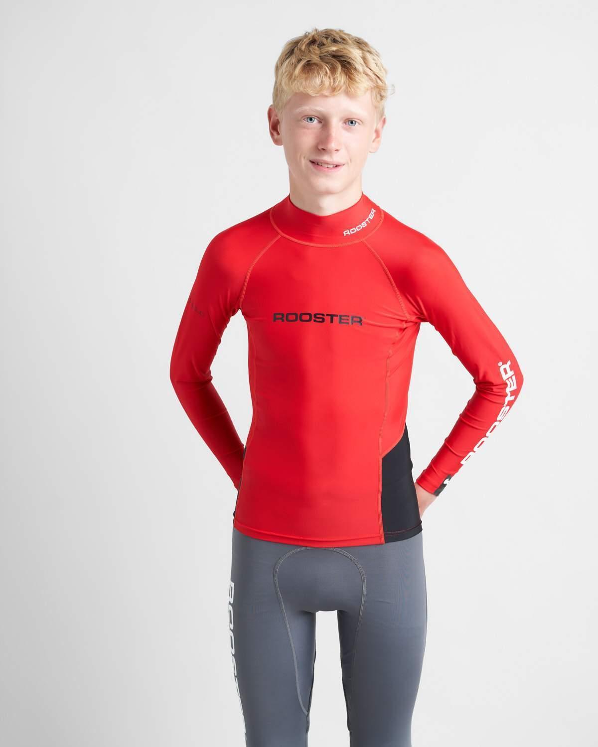 Licra Rooster manga larga junior