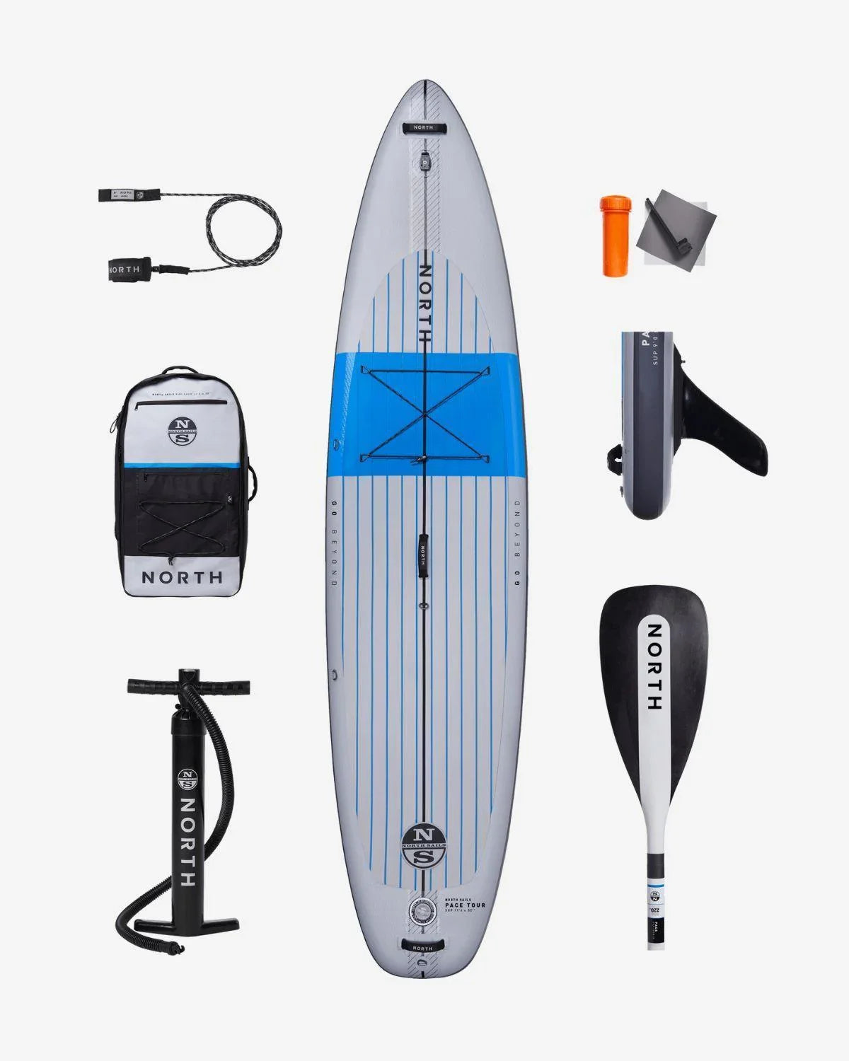 Tabla North SUP Pace Tour Inflatable Pack