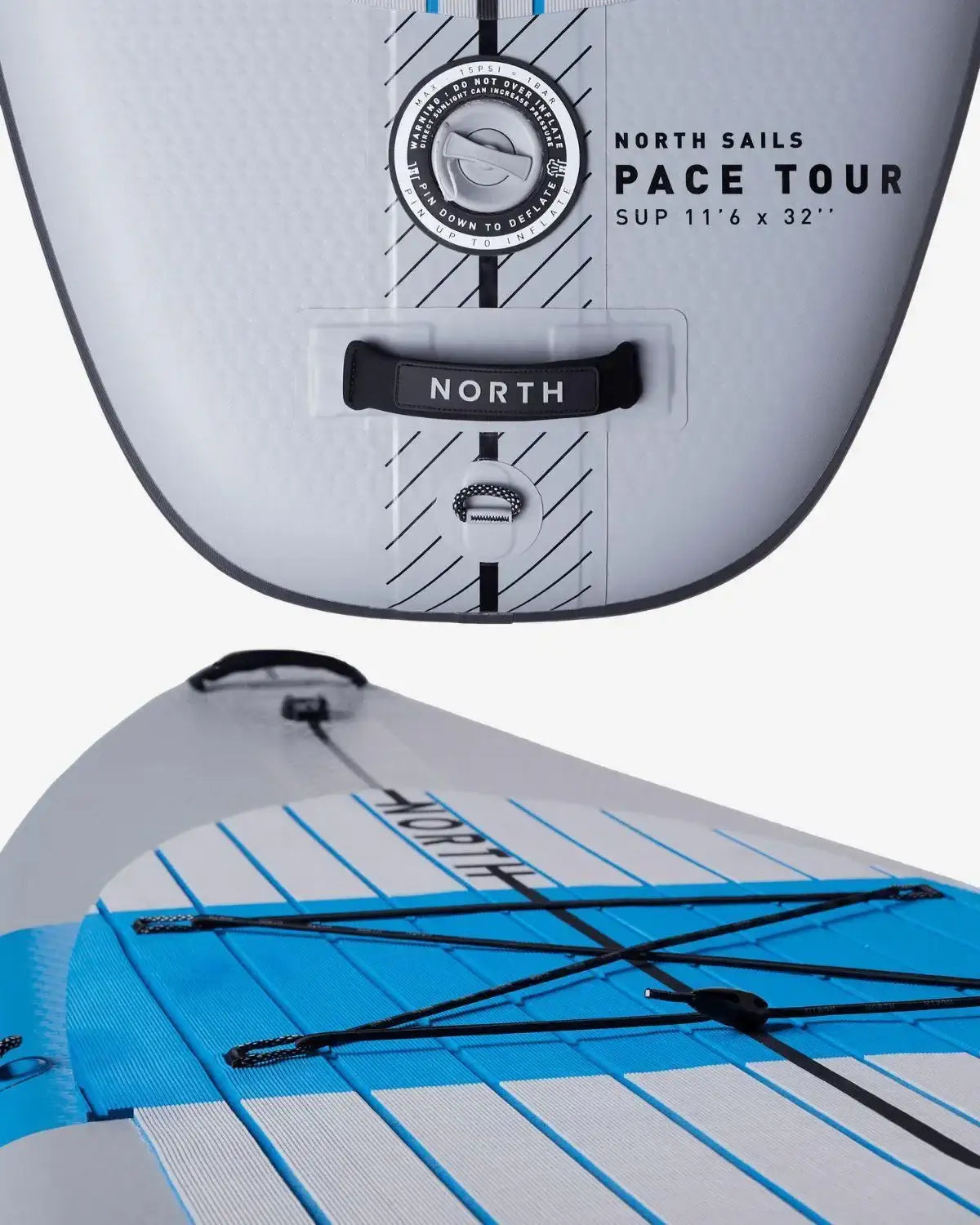 Tabla North SUP Pace Tour Inflatable Pack 3