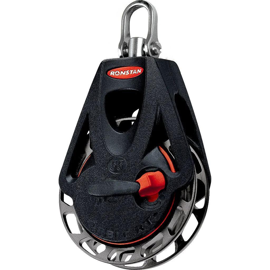Polea Winch con grillete Ronstan Orbit 55