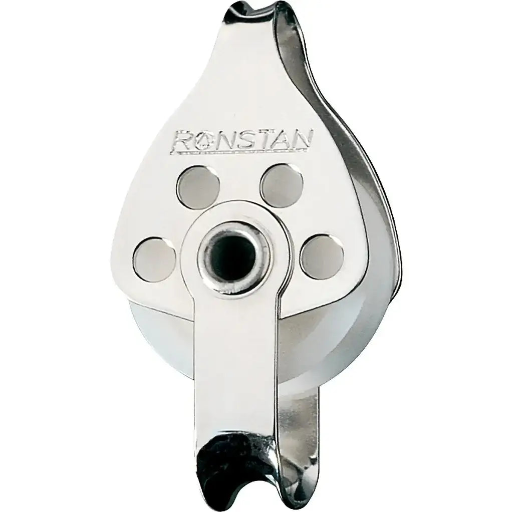 Polea simple con arraigo Ronstan de 29 mm