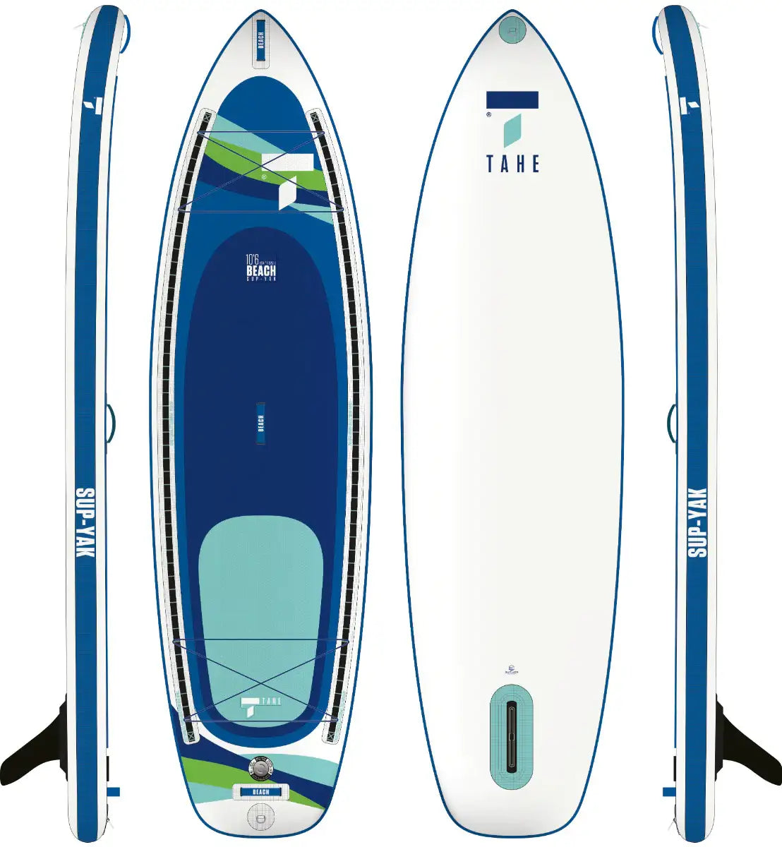 Tahe 10'6" Beach Sup-Yak + Kit Kayak 2