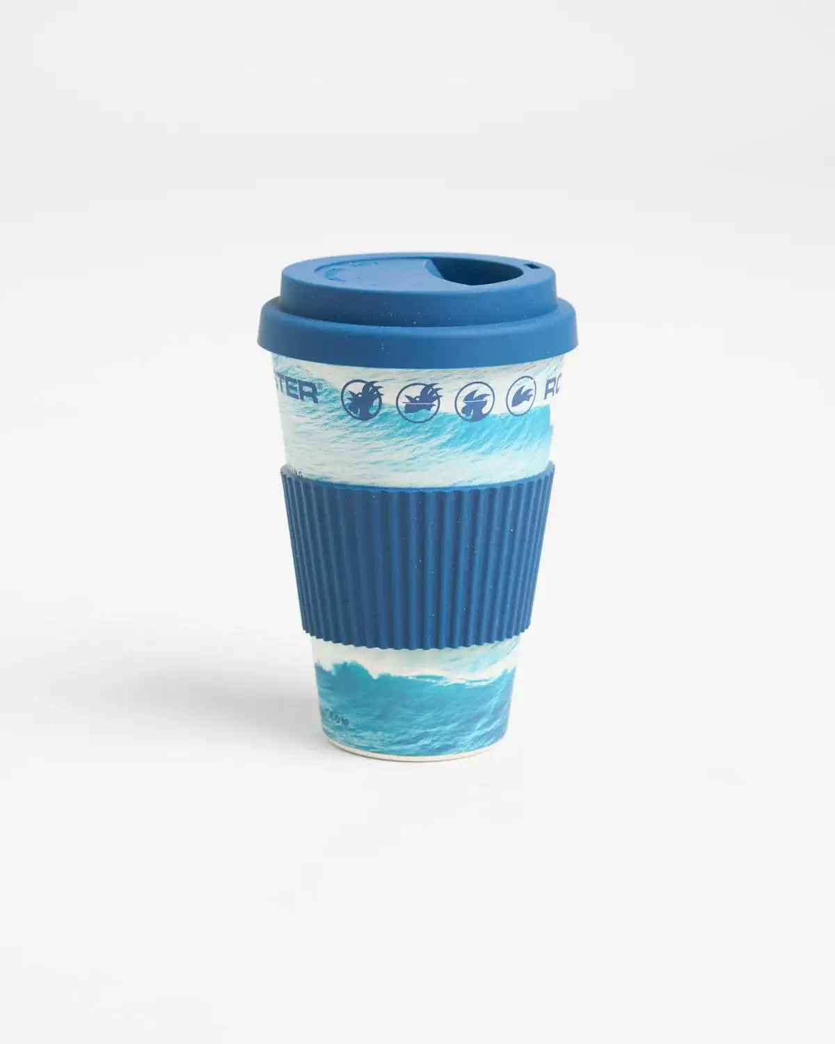Taza bambú reutilizable Rooster 470 ml 2