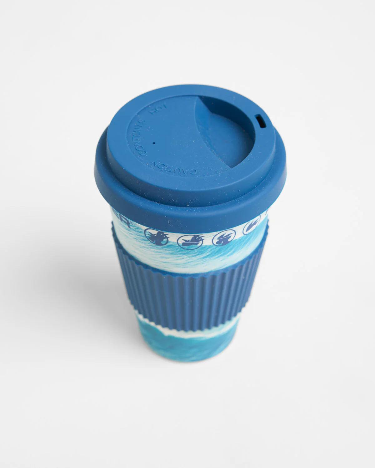 Taza bambú reutilizable Rooster