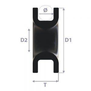 Anillo de baja fricción Windesign