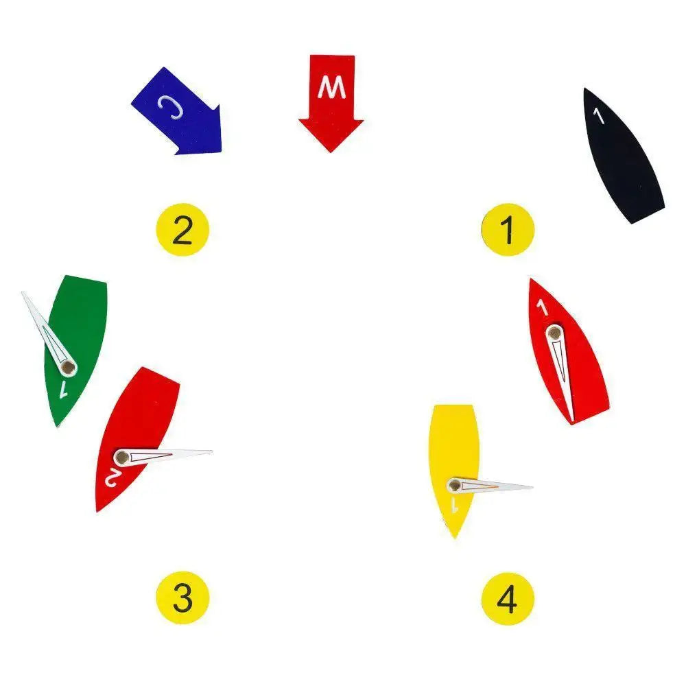 Juego de barcos magnéticos para protestas 6