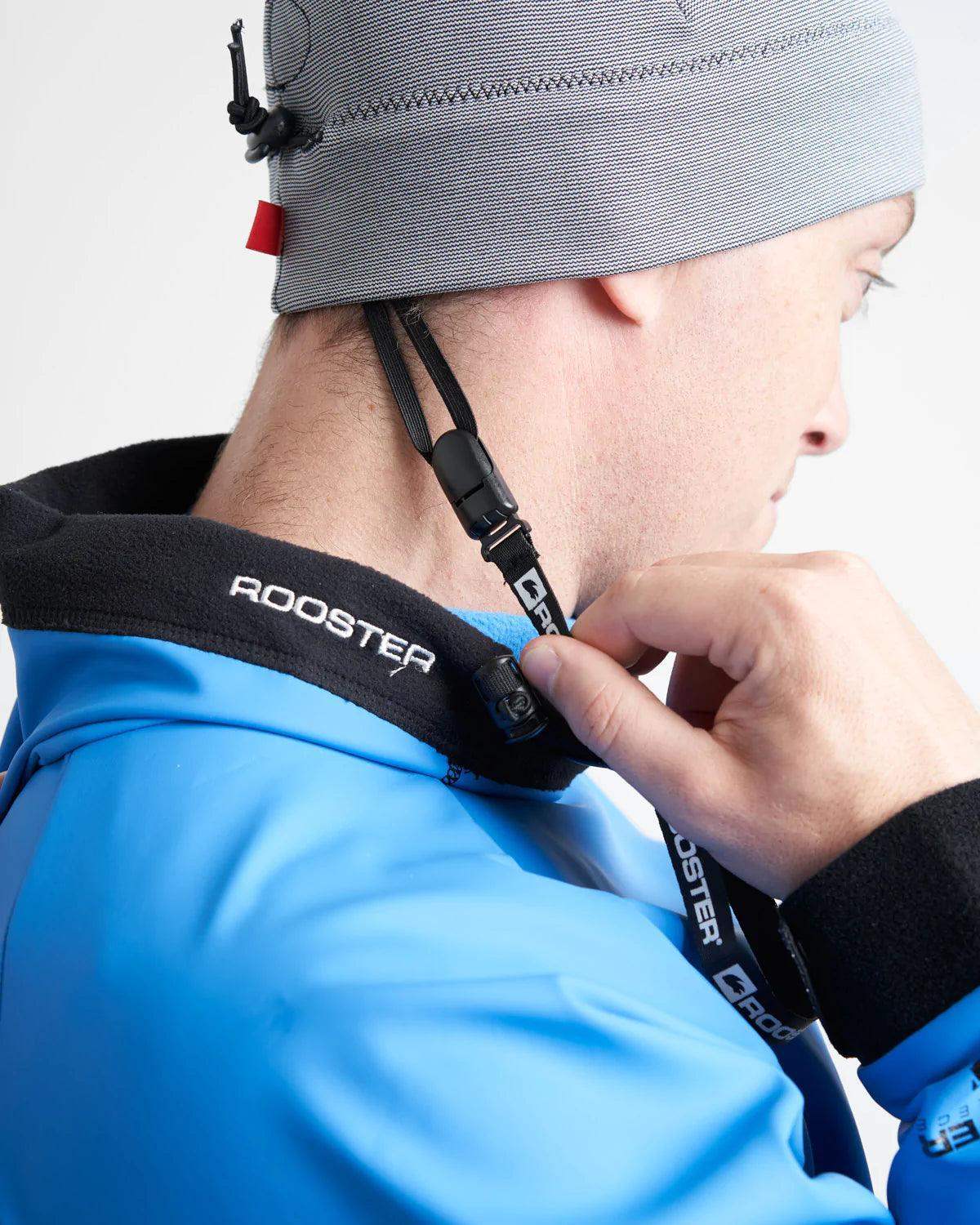 Leash Rooster sujeta gorras 3