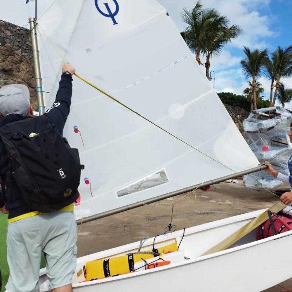 Metro para caídas de Optimist