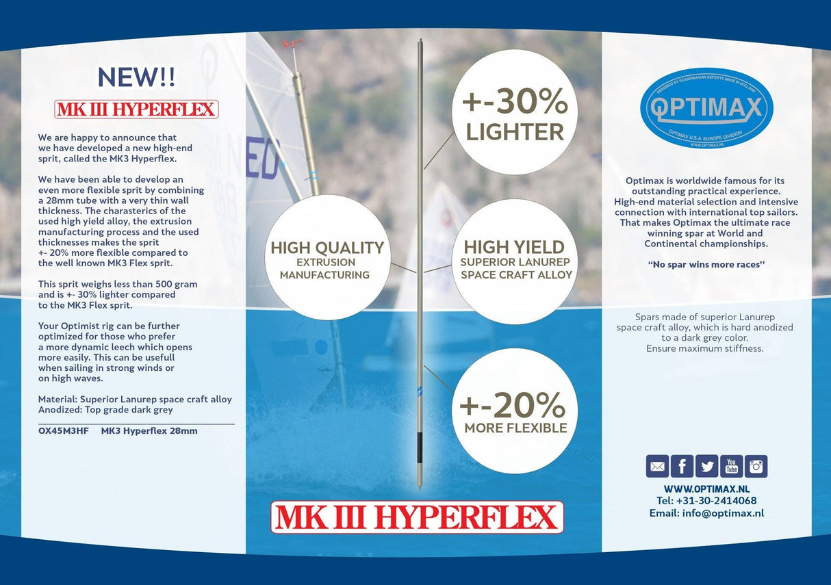 Percha de Optimist Optimax Hyperflex