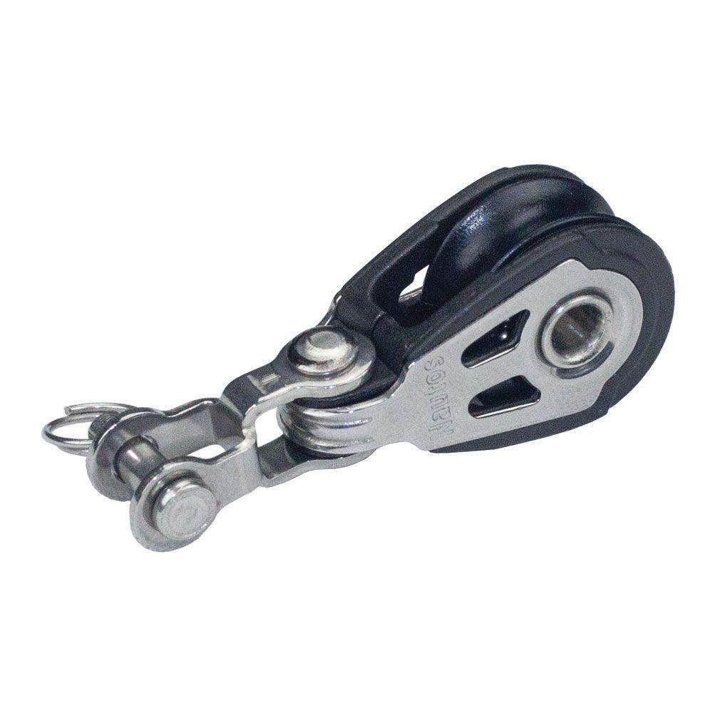 Polea 20 mm con doble grillete