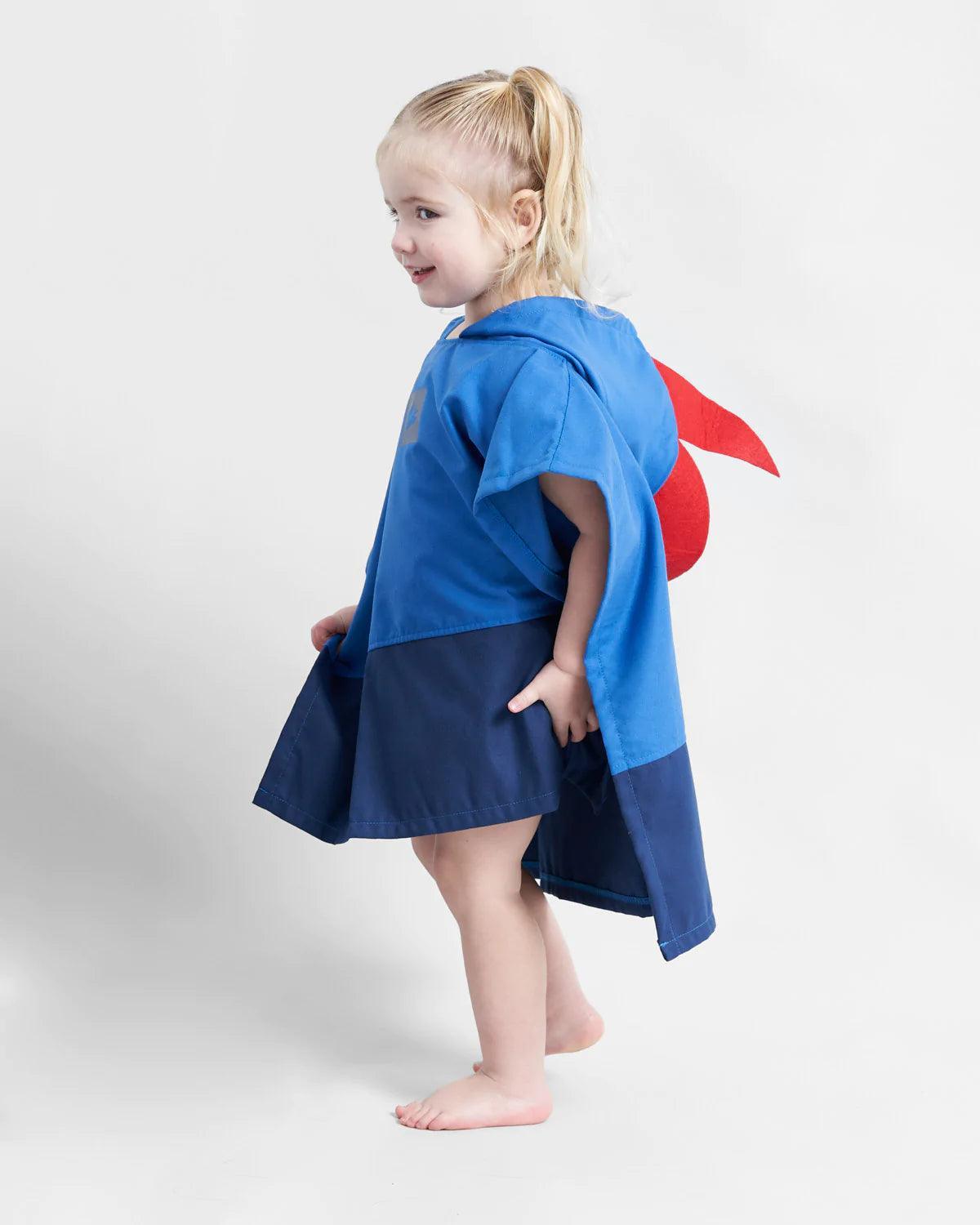 Poncho de secado rápido Rooster Baby