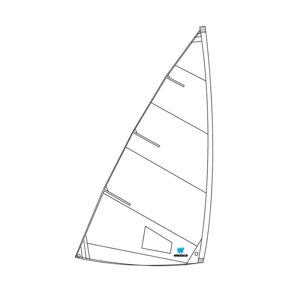 Vela de entrenamiento Windesign para ILCA 4