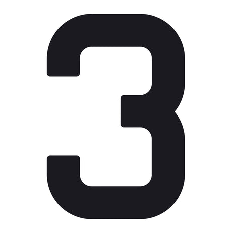 Números de vela 23,5 cm para ILCA 4 y Optimist