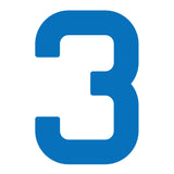 Números de vela 23,5 cm para ILCA 4 y Optimist