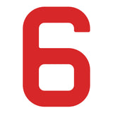 Números de vela 23,5 cm para ILCA 4 y Optimist