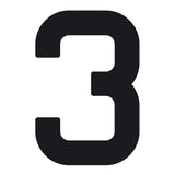 Números de vela 30,5 cm para ILCA 6 y ILCA 7