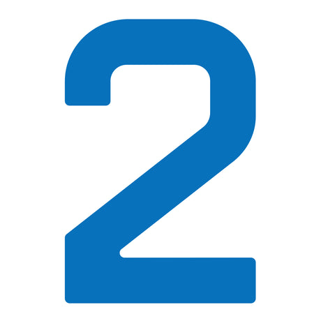 Números de vela 30,5 cm para ILCA 6 y ILCA 7