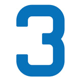 Números de vela 30,5 cm para ILCA 6 y ILCA 7