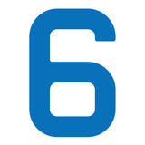 Números de vela 30,5 cm para ILCA 6 y ILCA 7