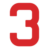 Números de vela 30,5 cm para ILCA 6 y ILCA 7