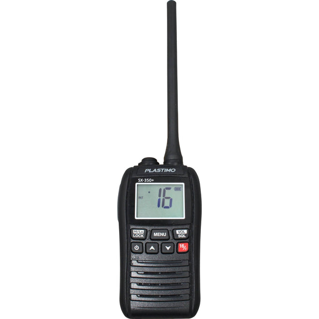 VHF portátil Plastimo SX-350 — vista frontal