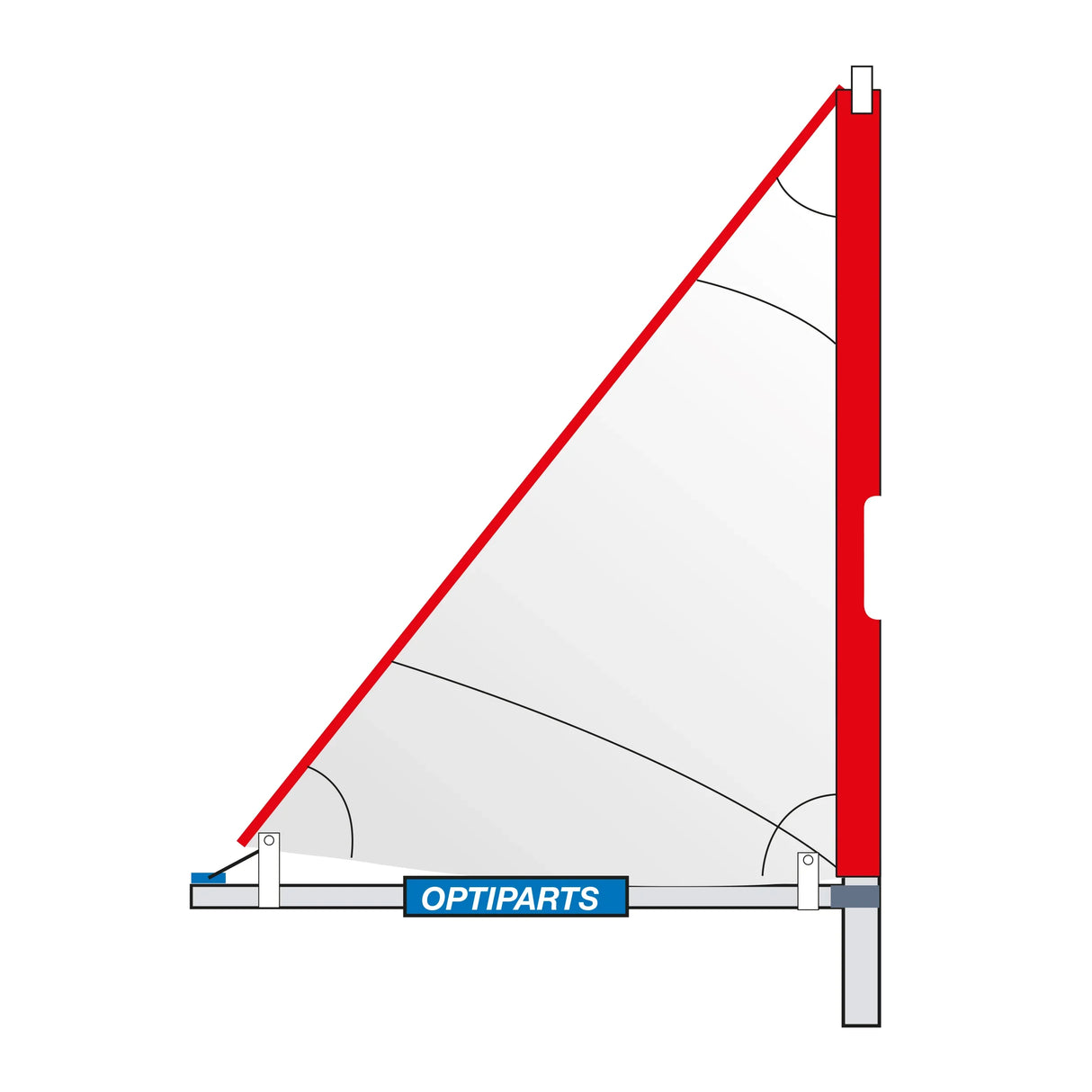 Aparejo de Optimist Escuela Trisail