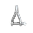 Grillete torcido 4 mm inox