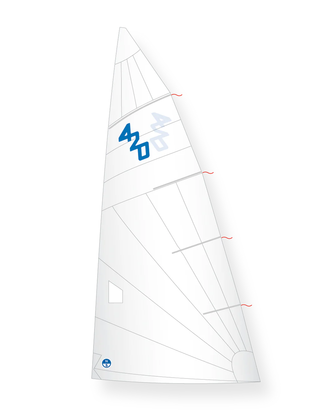 Mayor North Sails 420 M-7 — vela mayor para clase 420