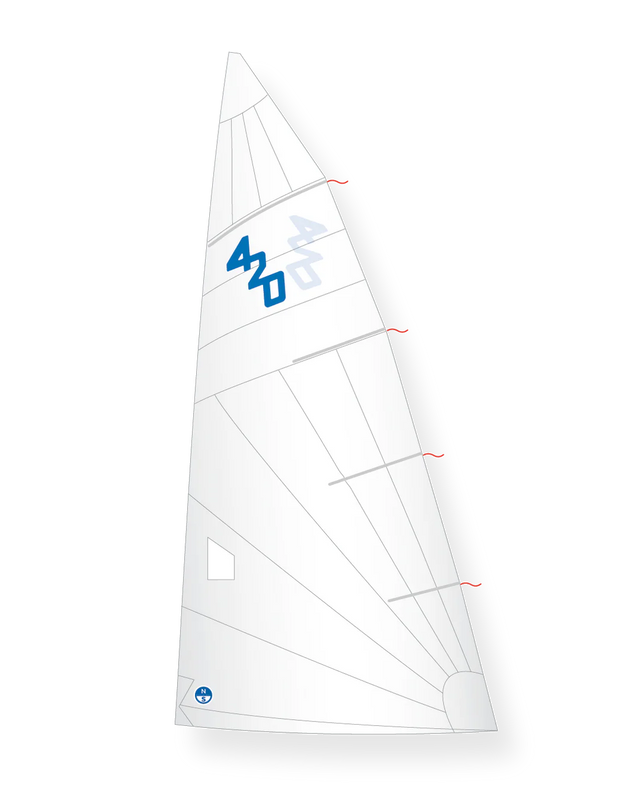 Mayor North Sails 420 M-9 — vela mayor para clase 420