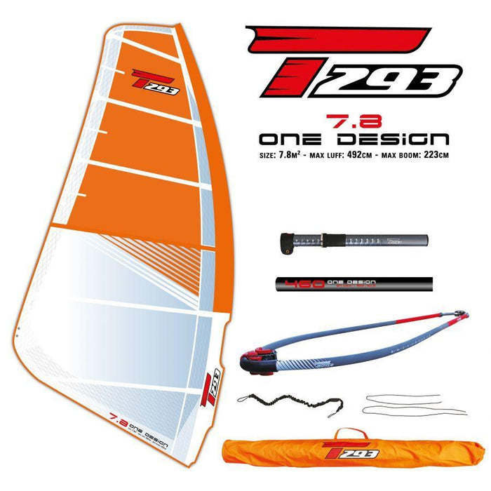 Aparejo 7.8 m2 Techno 293OD - Nautisurf.es 