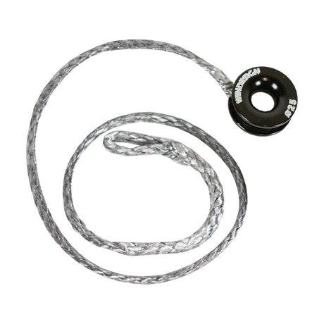 Anillo de baja fricción con cabo de Dyneema embutido