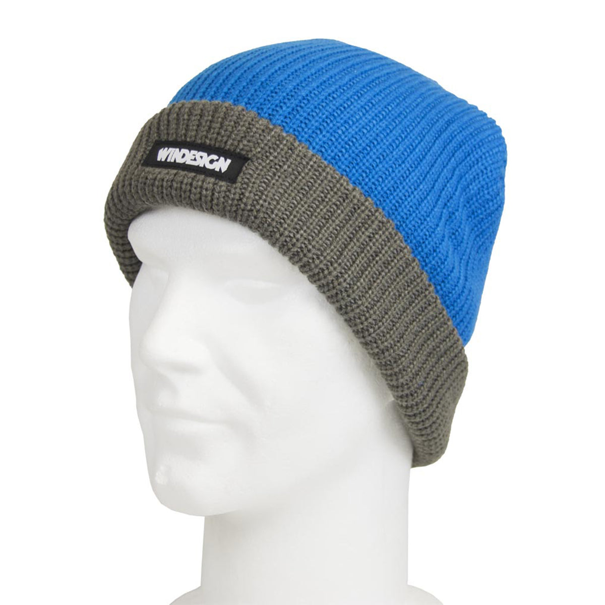 Gorro adulto de punto flotante Windesign — detalle tejido de punto