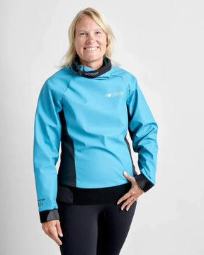 Cortavientos Rooster Pro Lite Aquafleece® femenino – color teal